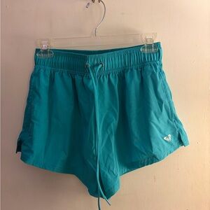 Roxy Turquoise Athletic Shorts